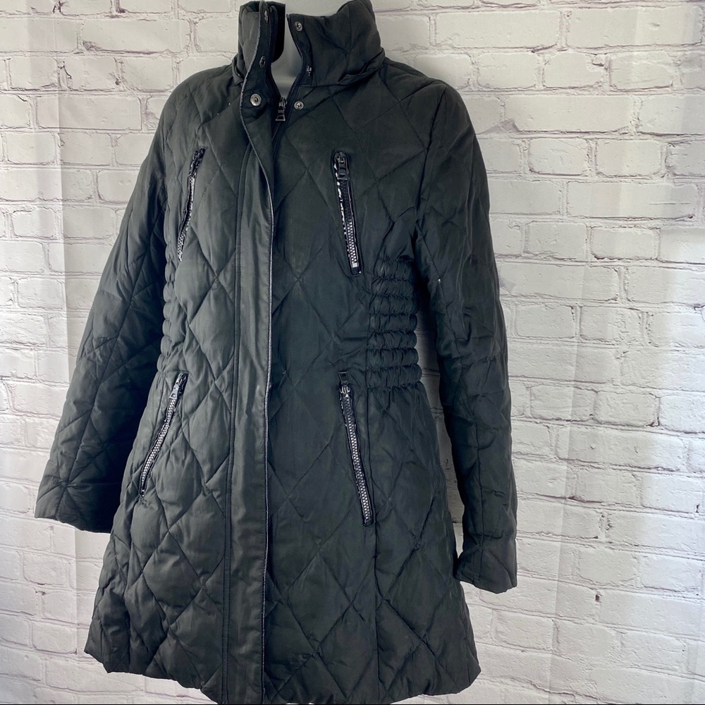 Esprit Black Down Jacket Size Small - image 2